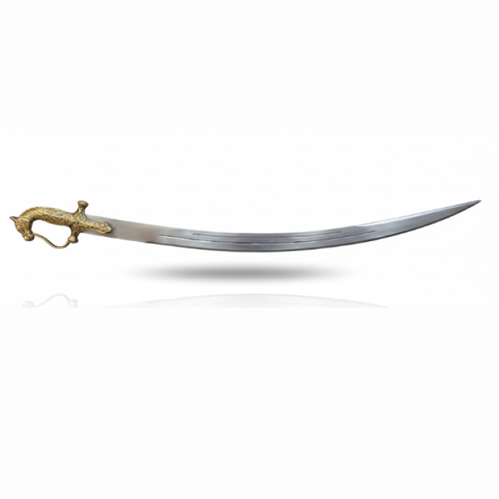 Hand Forged Sword (Horse Face Handle)