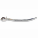 Sword Elephant Face Silver Plated Handle And Cover