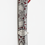 Sword Elephant Face Silver Plated Handle And Cover